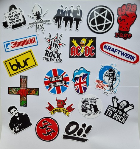 Rock music stickers metal - rock,