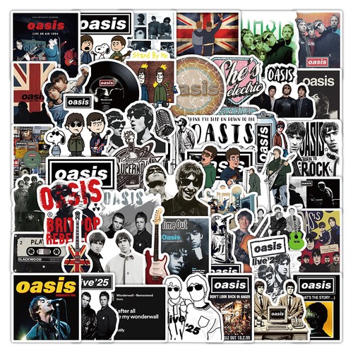 50pcs oasis music english rock - oasis,
