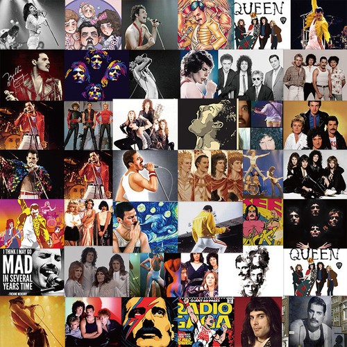 52pcs queen rock band - rock,