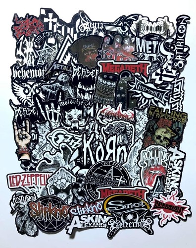 Rock metal band sticker - rock,