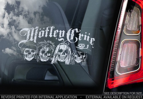 Motley crue car window - -,