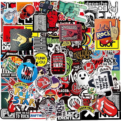 Rock and roll - rock, 100pcs