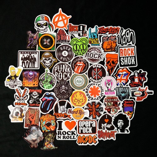 Rock music band assorted - 50,