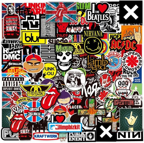 200pcs rock music stickers - rock,
