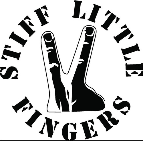 Stiff little fingers - sticker,