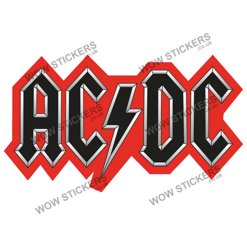 Rock band sticker - ac,