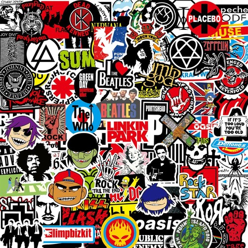 100pcs new rock - 100pcs, band