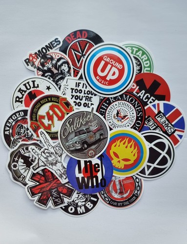 Rock music stickers metal - rock,
