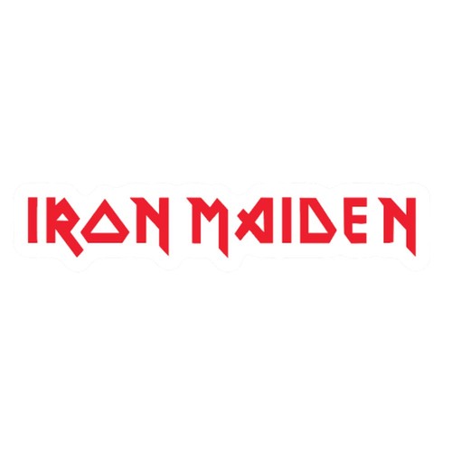 Iron maiden band rock sticker - maiden,