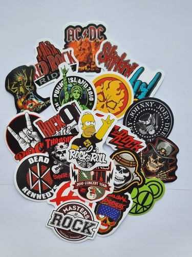 Rock music stickers metal - music,
