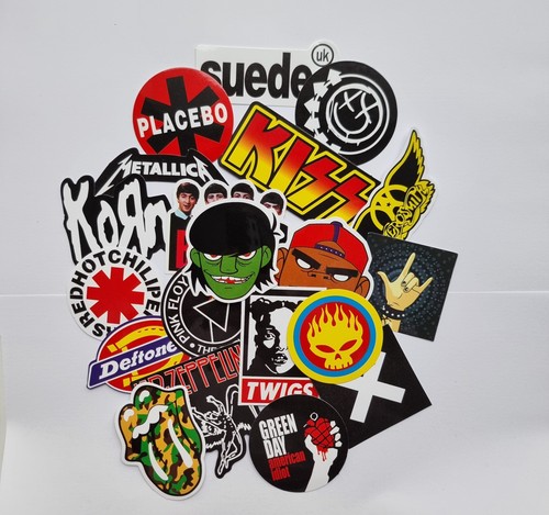 Rock music stickers - rock,