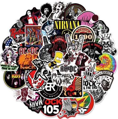Rock stickers metal punk - 54,