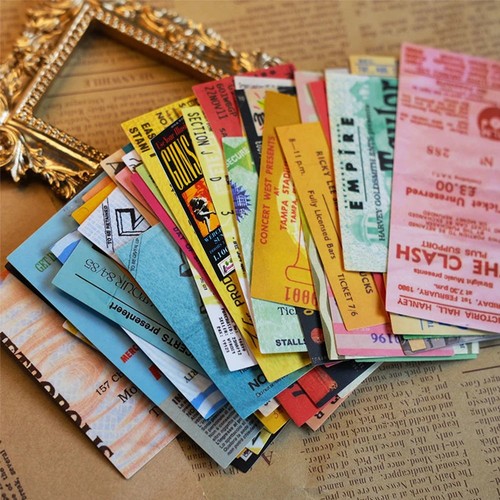 43pcs rock music ticket - music,