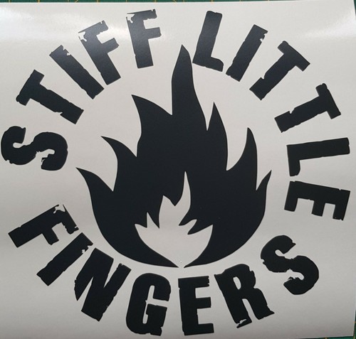Stiff little fingers sticker - stiff,